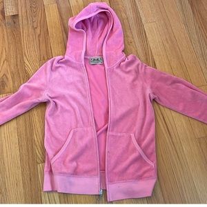 Blue and pink juicy zip ups